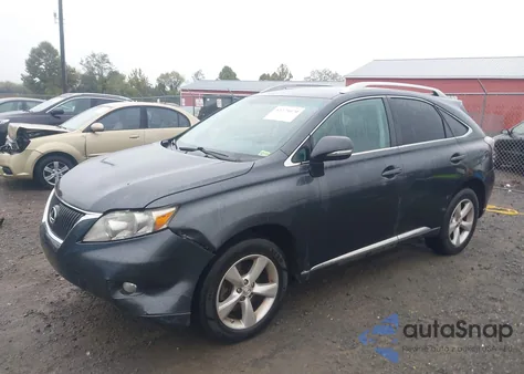 2010 Lexus Rx 350 from USA, damaged, VIN 2T2BK1BA0AC005703